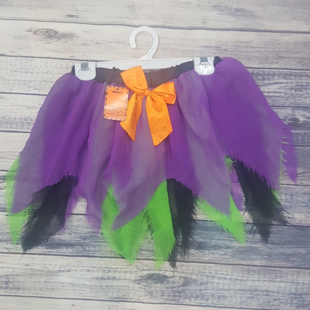 Claire's Halloween Girls skirt, NWT